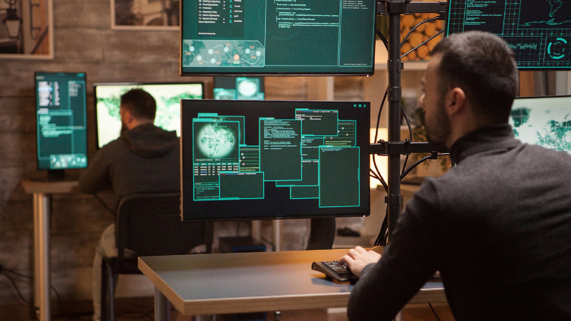 back-view-dangerous-team-hackers-working-new-malware